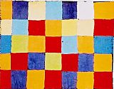 Paul Klee Farbtafel painting